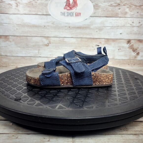 Osh Kosh Kids 7C Open Toe Blue Sandals - Picture 6 of 11